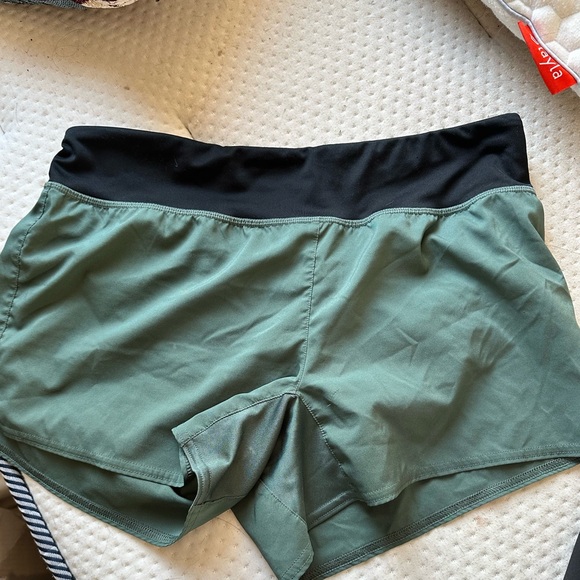 Green Reebok Shorts - Picture 2 of 3